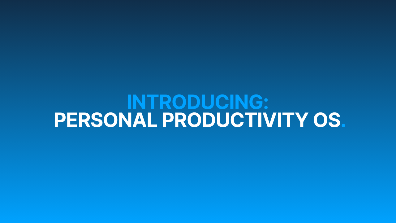 Double your output and your free time, starting today.